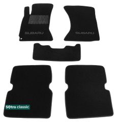 Двошарові килимки Sotra Classic Black для Subaru Forester (mkII) 2003-2007