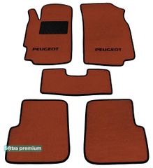 Двошарові килимки Sotra Premium Terracotta для Peugeot 406 (mkI) 1995-2004