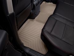 Коврики WeatherTech Beige для Nissan Titan (mkI)(double cab)(1 fixing hook) 2003-2008 - Фото 3