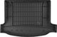 Резиновый коврик в багажник Frogum Pro-Line для Honda Civic (mkVIII)(хетчбэк) 2006-2011 (без двухуровневого пола)(багажник)