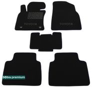 Двошарові килимки Sotra Premium Black для Toyota Camry (mkVIII)(XV70) 2017→ - Фото 1