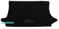 Двошарові килимки Sotra Premium Black для Ford Fiesta (mkV)(5-дв.)(багажник) 2002-2008 - Фото 1