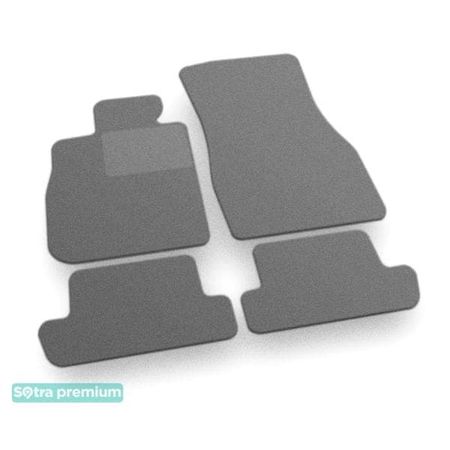 Двошарові килимки Sotra Premium Grey для BMW 8-series (G14; G15; F91; F92)(купе і кабріолет) 2018→ - Фото 1