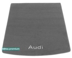 Двошарові килимки Sotra Premium Grey для Audi Q7 (mkI)(багажник) 2006-2014