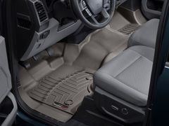 Коврики WeatherTech Choco для Ford F-150 (mkXIII)(extended cab)(1 row - 1pc.)(1 row bench seats) 2015-2020 - Фото 2