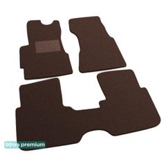 Двошарові килимки Sotra Premium Chocolate для Honda CR-V (mkI) 1997-2001 МКПП
