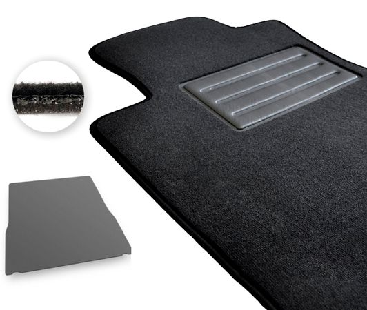 Двошарові килимки Optimal для Peugeot 308 (mkII)(універсал)(багажник) 2013-2021 - Фото 1