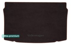 Двошарові килимки Sotra Premium Chocolate для Volkswagen Polo (mkVI)(хетчбек)(багажник) 2017→
