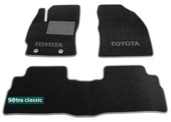 Двошарові килимки Sotra Classic Black для Toyota Verso (mkI) 2009-2018