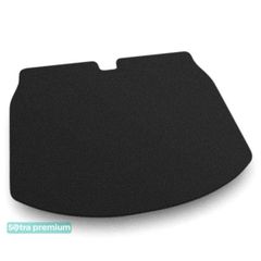 Двошарові килимки Sotra Premium Black для Volkswagen Beelte (A5)(купе)(багажник) 2011-2019