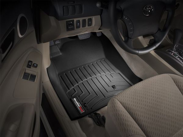 Коврики Weathertech Black для Toyota Tacoma (double cab)(mkII) 2008-2011 automatic - Фото 2