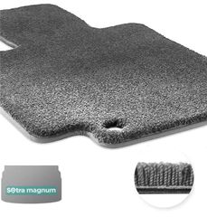 Двошарові килимки Sotra Magnum Grey для Volkswagen T-Cross (mkI)(нижній рівень)(багажник) 2019→