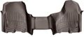 Коврики Weathertech Choco для Dodge Ram (crew cab)(mkIV)(4 fixing hooks)(no 4x4 shifter)(with Armrest Console)(1 row) 2012-2018
