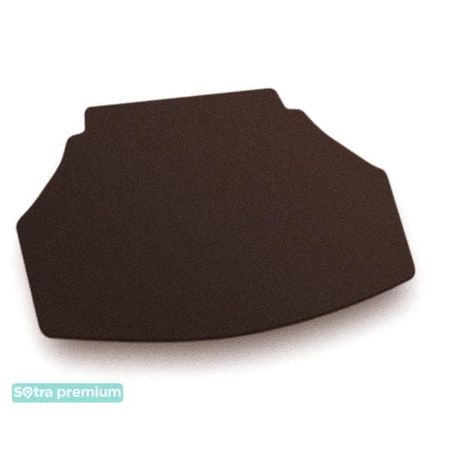 Двошарові килимки Sotra Premium Chocolate для Chrysler 200 (mkI)(кабріолет)(багажник) 2010-2014 - Фото 1