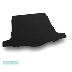 Двошарові килимки Sotra Classic Black для Nissan X-Trail (mkIII)(5 місць)(нижній)(багажник) 2013-2021