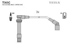 Дроти запалювання Tesla T365C для Land Rover Freelander 2.5 V6; MG ZS 2.5 / ZT 2.5; Rover 45 2.0 / 75 2.5 (25K4F; 20K4F; KV 6) - Фото 2