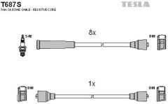 Дроти запалювання Tesla T687S для ЗИЛ-130 / 131 / 133 - Фото 2