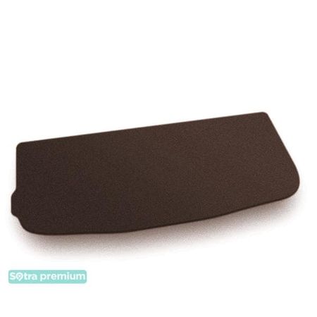 Двошарові килимки Sotra Premium Chocolate для Dodge Journey (mkI)(розкладений 3 ряд)(багажник) 2009-2020 - Фото 1