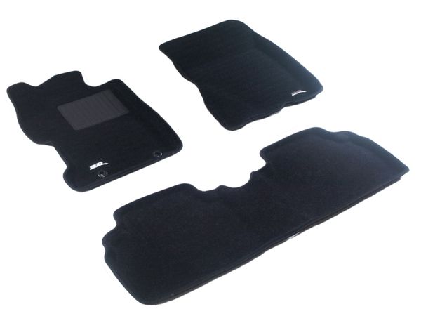 Тришарові килимки Sotra 3D Classic 8mm Black для Honda Civic (mkVIII)(FD)(седан) 2005-2011 (EU) - Фото 1