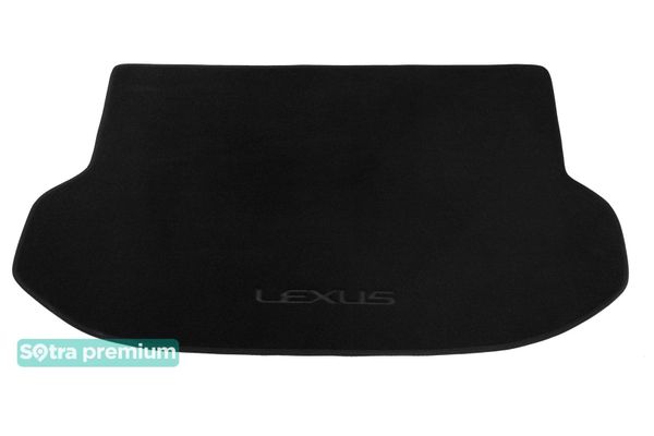 Двошарові килимки Sotra Premium Graphite для Lexus NX (mkI)(багажник) 2014-2021 - Фото 1