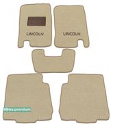 Двухслойные коврики Sotra Premium Beige для Lincoln Aviator (mkI)(1-2 ряд) 2002-2005 - Фото 1