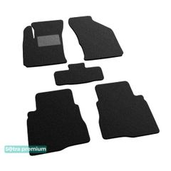 Двошарові килимки Sotra Premium Black для Chery Arrizo 7 (mkI) 2013-2018