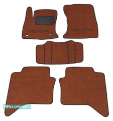 Двошарові килимки Sotra Premium Terracotta для Toyota Hilux (mkVIII) 2015→