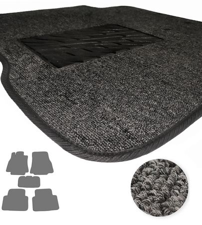 Текстильні килимки Pro-Eco Graphite для Mercedes-Benz A-Class (W169) / B-Class (W245) 2005-2011 - Фото 1