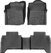 Коврики Weathertech Black для Toyota Tacoma (double cab)(mkIII) 2018→ manual - Фото 1