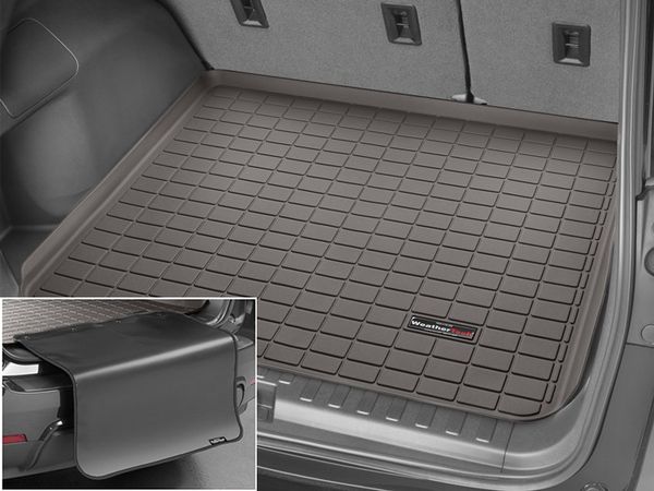 Килимок из захистом WeatherTech Choco для Chevrolet Equinox (mkIII); GMC Terrain (mkII)(trunk behind 2 row) 2018→ - Фото 2