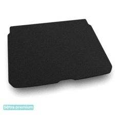 Двошарові килимки Sotra Premium Black для Audi Q2L e-tron (mkI)(електро)(багажник) 2016-2023 (CN)