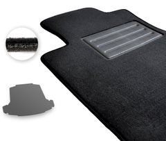 Двошарові килимки Optimal для Skoda Rapid (mkI)(ліфтбек)(багажник) 2012-2019
