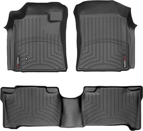 Коврики Weathertech Black для Toyota Sequoia (mkI) 2005-2007 - Фото 1