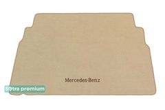 Двошарові килимки Sotra Premium Beige для Mercedes-Benz E-Class (W210)(седан)(багажник) 1995-2002 - Фото 1