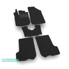 Двошарові килимки Sotra Premium Black для Dacia Sandero (mkII) 2013-2020