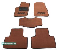 Двошарові килимки Sotra Premium Terracotta для Jeep Grand Cherokee (mkIV)(WK2) 2011-2012 - Фото 1