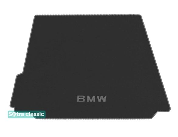 Двошарові килимки Sotra Classic Grey для BMW X5 (F15; F85)(багажник) 2014-2018 - Фото 1