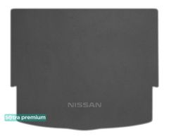 Двошарові килимки Sotra Premium Grey для Nissan X-Trail (mkIV) / Rogue (mkII)(з запаскою)(верхній рівень)(багажник) 2021→