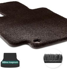 Двошарові килимки Sotra Magnum Black для Hyundai Genesis (mkII)(багажник) 2013-2016; Genesis G80 (mkI)(багажник) 2016-2020