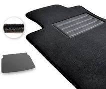 Двошарові килимки Optimal для Peugeot 207 (mkI)(хетчбек)(багажник) 2006-2014 - Фото 1