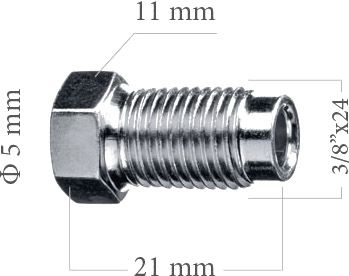 Наконечник WP 5-100-109 (3/8