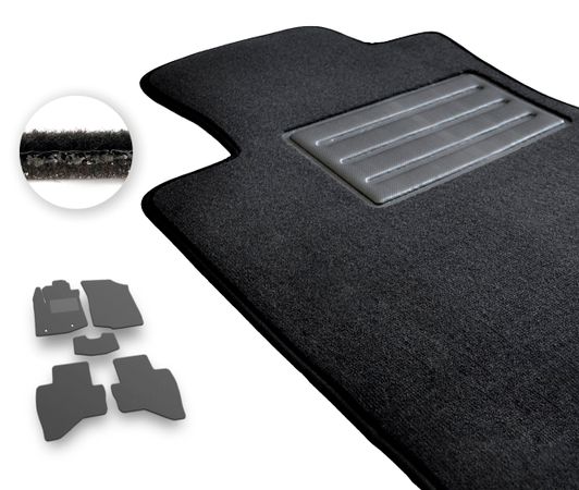 Двошарові килимки Optimal для Peugeot 108 (mkI) 2014-2021 - Фото 1