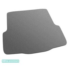 Двошарові килимки Sotra Premium Grey для Skoda Octavia (mkII)(A5)(універсал)(багажник) 2004-2012