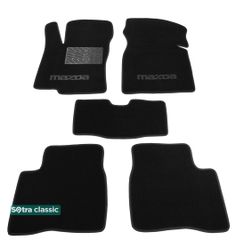 Двошарові килимки Sotra Classic Black для Mazda 323F (mkVII)(BA) 1994-2000