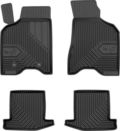 Гумові килимки Frogum №77 для Volkswagen Lupo (mkI); Seat Arosa (mkI) 1997-2005 - Фото 1