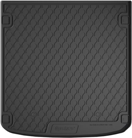 Гумовий килимок у багажник Gledring для Audi A4/S4/RS4 (mkV)(B9)(універсал) 2015→ (багажник із захистом) - Фото 2