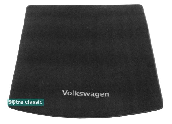 Двошарові килимки Sotra Classic Grey для Volkswagen Touareg (mkIII)(багажник) 2018→ - Фото 1