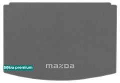 Двошарові килимки Sotra Premium Grey для Mazda CX-3 (mkI)(багажник) 2015-2022