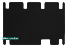 Двошарові килимки Sotra Premium Black для Citroen SpaceTourer (mkI); Peugeot Traveller (mkI); Opel Zafira (mkIV)(D); Toyota ProAce (mkII)(2 ряд 1+1)(3 ряд - 1+2)(3 ряд) 2016→ - Фото 1