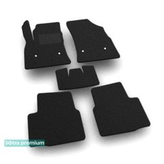 Двошарові килимки Sotra Premium Black для Chevrolet Cruze (mkII) 2016→